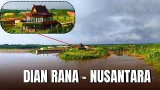 Dian rana - Latest Update on the Largest Dam in the Nusantara Capital City, from Sunshine to Rain