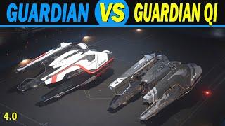 Star Citizen: Guardian VS Guardian QI - What's the difference?