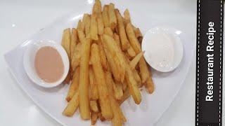 Famous Crispy French Fries Restaurant Recipe By Cooking With Kawish