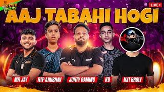 WATCH PARTY - DELHI KE AAJ 3 MATCHES BACK TO BACK- AAJ TABAHI HOGI - #ff #tournament #freefirelive