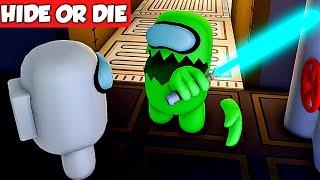 Among Us -  * HIDE OR DIE * (CREWMATE/ALIEN) Gameplay (Roblox) Part 53