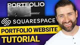 How to build a stylish website? | Squarespace portfolio website tutorial