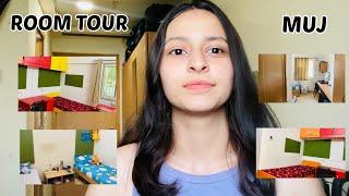 Room Tour MUJ || double and tripple  #manipaluniversity #manipaluniversityjaipur #roomtour #hostel