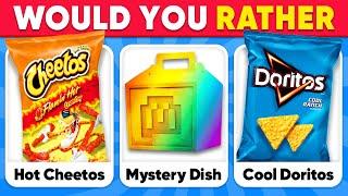 Would You Rather - MYSTERY Dish Edition  Quiz Galaxy