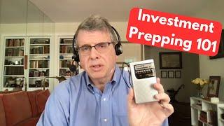 Investment Prepping 101