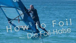 [How to] WINDSURF FOIL: THE GYBE | Windfoil tutorial