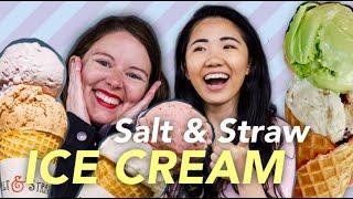 SALT & STRAW ICE CREAM: We Try ALL The Popular Ice Cream Flavors (& Which Ones We Rec)