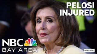 Nancy Pelosi injured during event in Luxembourg