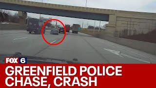 Greenfield police chase, crash | FOX6 News Milwaukee