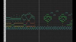 MIDI Drawing no. #6 - Railway tracks