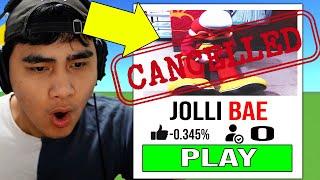 EXPLORING ABANDONED JOLLIBEE ROBLOX GAME.