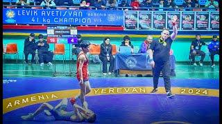 Levik Avetisyan  U 15 (YEREVAN 41kg. 2024)