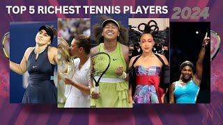 Top 5 Richest Female Tennis Players in 2024