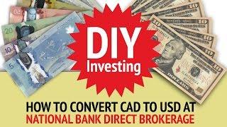 Norbert's Gambit at National Bank Direct Brokerage| DIY Investing with Justin Bender