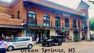 Ocean Springs, MS travel Vlog Walkthrough Tour #new #explore