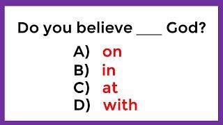 English Grammar Test ️ What's your English level? Can you pass this test?