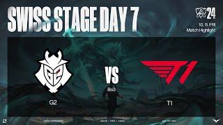 G2 vs T1 매치 하이라이트 | 스위스 스테이지 Day7 | 10.11 | 2024 월드 챔피언십