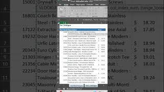 Don't Use Vlookup in Excel‼️Instead Use amazing function #exceltips #exceltricks   #shorts  #excel