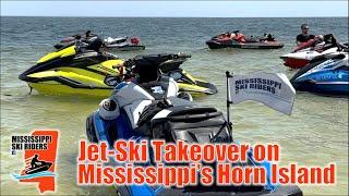 Mississippi Ski Riders Group Ride To Horn Island - July 2023