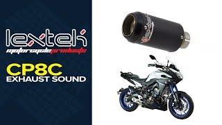 Lextek CP8C Exhaust Sound: Yamaha MT-09 Tracer (15-17)