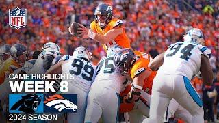 Carolina Panthers vs. Denver Broncos | 2024 Week 8 Game Highlights