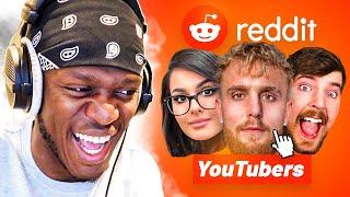 Reacting To Youtuber Reddits