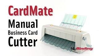 CardMate Manual Business Card Cutter