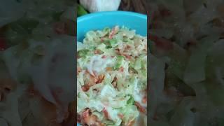 Coleslaw Salad Recipe #shorts #food #trendingshorts