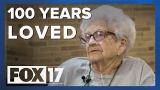 GRAND RAPIDS TURNS 175: FOX 17 meets with local centenarian