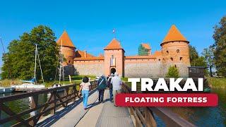 Trakai, Lithuania - 4K Walking Tour - FAIRYTALE Castle on an Island?