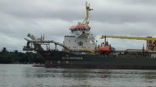 Willem Van Oranje de Chipre, Barco de Dragado, Río Pánuco Tampico, México