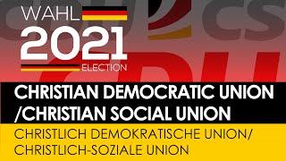 CDU/CSU | Union | Germany, Parliament Elections 2021