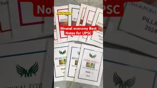 Mrunal Sir Economy Best Notes For UPSC || Prelims + Mains Letest || #economy #mrunalpatel #upsc