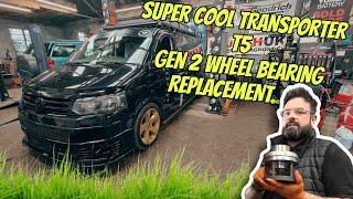 VW TRANSPORTER GEN 2 WHEEL BEARING... THIS IS ONE COOL T5 CAMPERVAN!!!!!