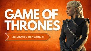 GAME OF THRONES - Stagione 5 in 8 minuti! (Fast Card Series)