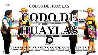 Entradas de Huaylas - Partitura (Violin)