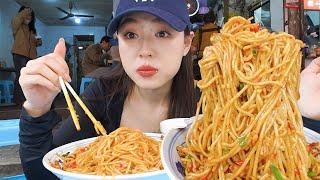 Spent 10 RMB at Nanchang's Morning Market for a Big Bowl of Mixed Noodles&Meat-Egg Soup[Zhang Xixi]