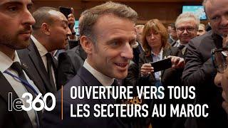 Emmanuel Macron se confie à Le360: « je suis heureux d'être venu au Maroc»