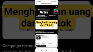 cara menghasilkan uang dari Tik tok