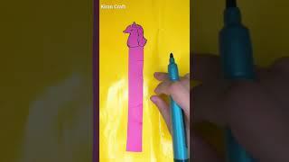 Hand made Beautiful unicorns  scale # simple and easy scale #papercraft #Kiran Craft