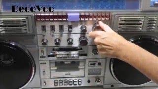 Conion C-100F 4 Band Stereo Radio Double Cassette Recorder