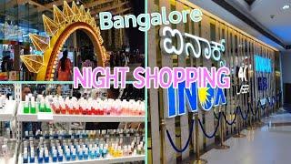 Bangalore Night Shopping|Dinner Time @shoppingmall|Kerala Trip|Telugu Vlogs|Hyndavi Rao|2022