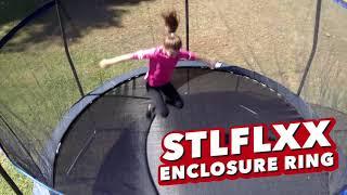 14 ft Steelflex Trampoline with Pro Enclosure by Sportspower