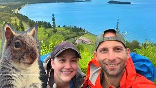 GROULING 18 MILE HIKE - Amazing Overlooks, Mushrooms and Waterfalls