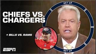  BROKEN RECORD!  Rex Ryan WAXES LYRICAL about Patrick Mahomes & Josh Allen! | Get Up