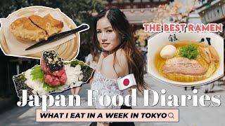  BEST RAMEN YOU MUST TRY! WHAT I EAT IN A WEEK IN TOKYO  | Japan Food Diaries #1 