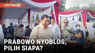 Dikawal Paspampres, Prabowo Nyoblos di TPS 08 Bojongkoneng | Liputan6