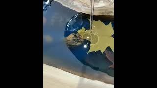 Crystal Clear Epoxy Resin Table