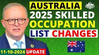 Australia 5 Changes to Skilled Occupation List Expected in 2025 | Australia Visa Update