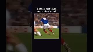 Zidane's first touch was a piece of art! #footballromance #footballislife